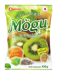 Kẹo Dẻo Mogu EIKODO Nhật Bản Hương kiwi